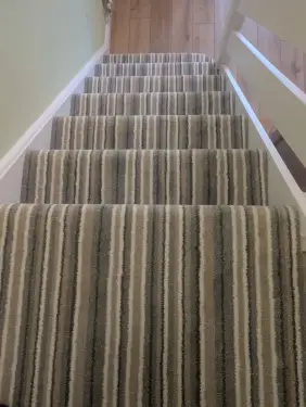 Click Here To Enlarge This Photo Of Staircase Carpet Installation - Dorset