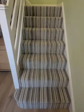 Click Here To Enlarge This Photo Of Staircase Carpet Installation - Dorset