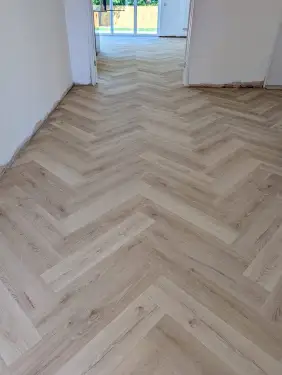 Click Here To Enlarge This Photo Of Herringbone Click Lvt Flooring